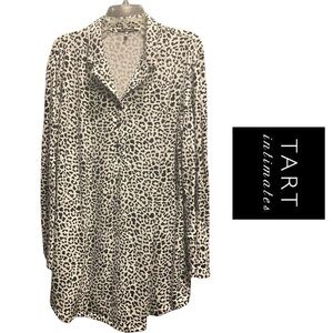 Tart Intimates | Nightshirt | Animal Print | Size Large